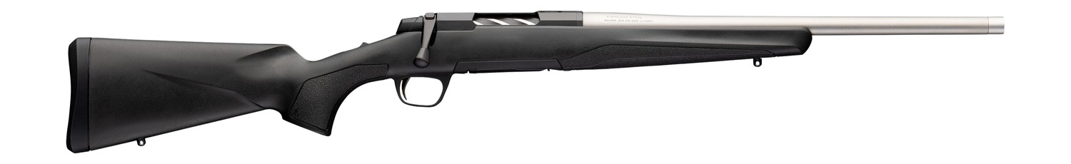 Browning X-Bolt 2 Composite Special LR SPR Rifle 6.5 CM 18 in. SS/BLK w/Threaded Heavy Barrel 4 rd