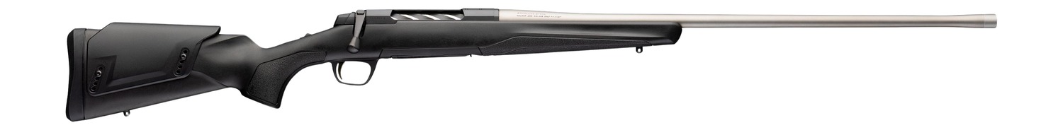 Browning 036118297 X-Bolt 2 Western Hunter Special Full Size 300 PRC 3+1 26" Matte Stainless Threaded Barrel, Matte Stainless Steel Drilled & Tapped Receiver, Black Adj Comb Synthetic, Stock Right Han
