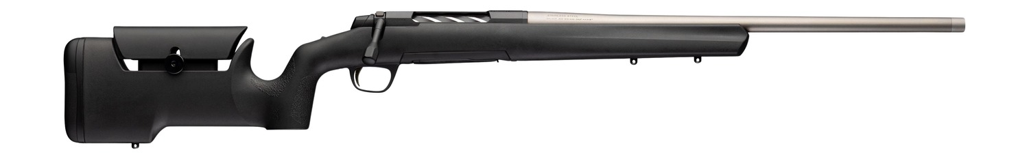 Browning 036140282 X-Bolt 2 Special Max LR SPR Full Size 6.5 Creedmoor 4+1 18" Matte Black Heavy Sporter Threaded Barrel, Matte Black Steel Drilled & Tapped Receiver, Black Adjustable Max Synthetic St