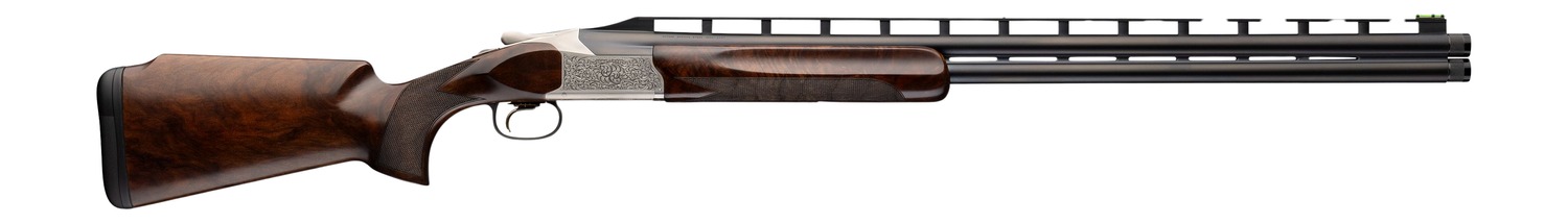 Browning 0184183003 Citori 825 Lariat Trap Break Open 2.75" 2rd 30" Matte Blued Over/Under Vent Rib Barrel, Engraved Silver Nitride Steel Receiver, Monte Carlo Comb Stock, Right Hand