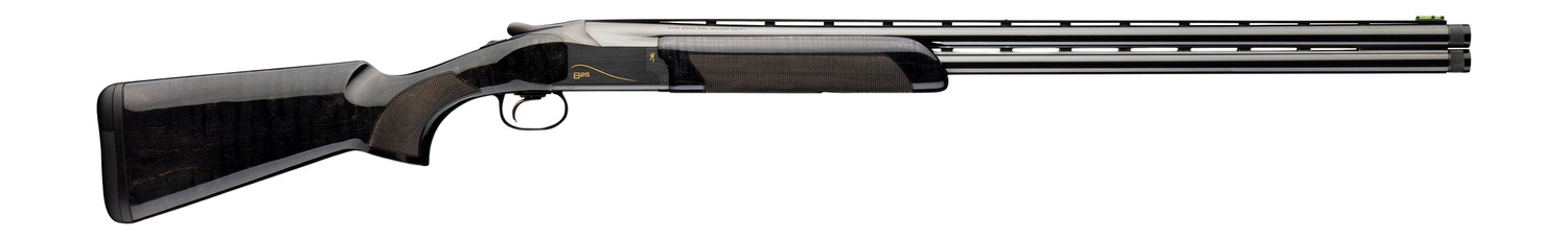 Browning 0184193003 Citori 825 Noir Sporting Break Open 3" 2rd 30" Matte Blued Over/Under Vent Rib Barrel, Silver Nitride w/Gold Accent Steel Receiver, Fixed AAA Dark Maple Wood Stock, Right Hand