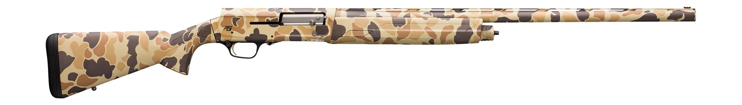 Browning 0119536004 A5 20 Gauge Semi-Auto 3" 3- 2.75" Shells 28" Overall Vintage Tan Camo Vent Rib Barrel, Aluminum Alloy Receiver & Adjustable Vintage Tan Camo Synthetic Stock