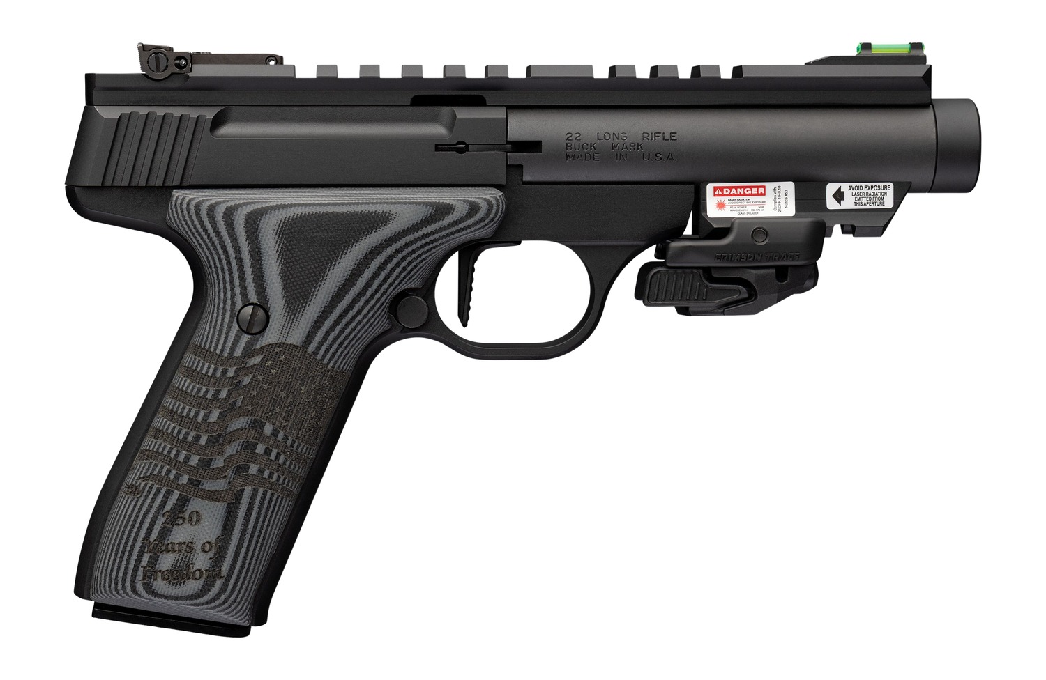 Browning BUCK MARK 22LR 10+1 4.4 Tapered Bull Matte Black 