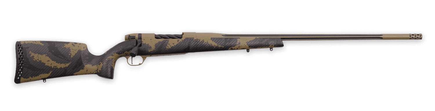 Weatherby Mark V Apex 300 PRC 26 in Fluted Barrel Coyote Tan 3 Rounds Bolt  - Weatherby - 300 PRC