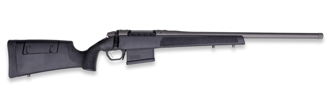 Weatherby 3WR04338WR4T 307 Range SF 338 WBY RPM 5+1 24" Tungsten Cerakote Heavy Threaded Barrel, Tungsten Cerakote Steel Drilled & Tapped Receiver, Black Adj Cheek Piece & LOP Synthetic Stock
