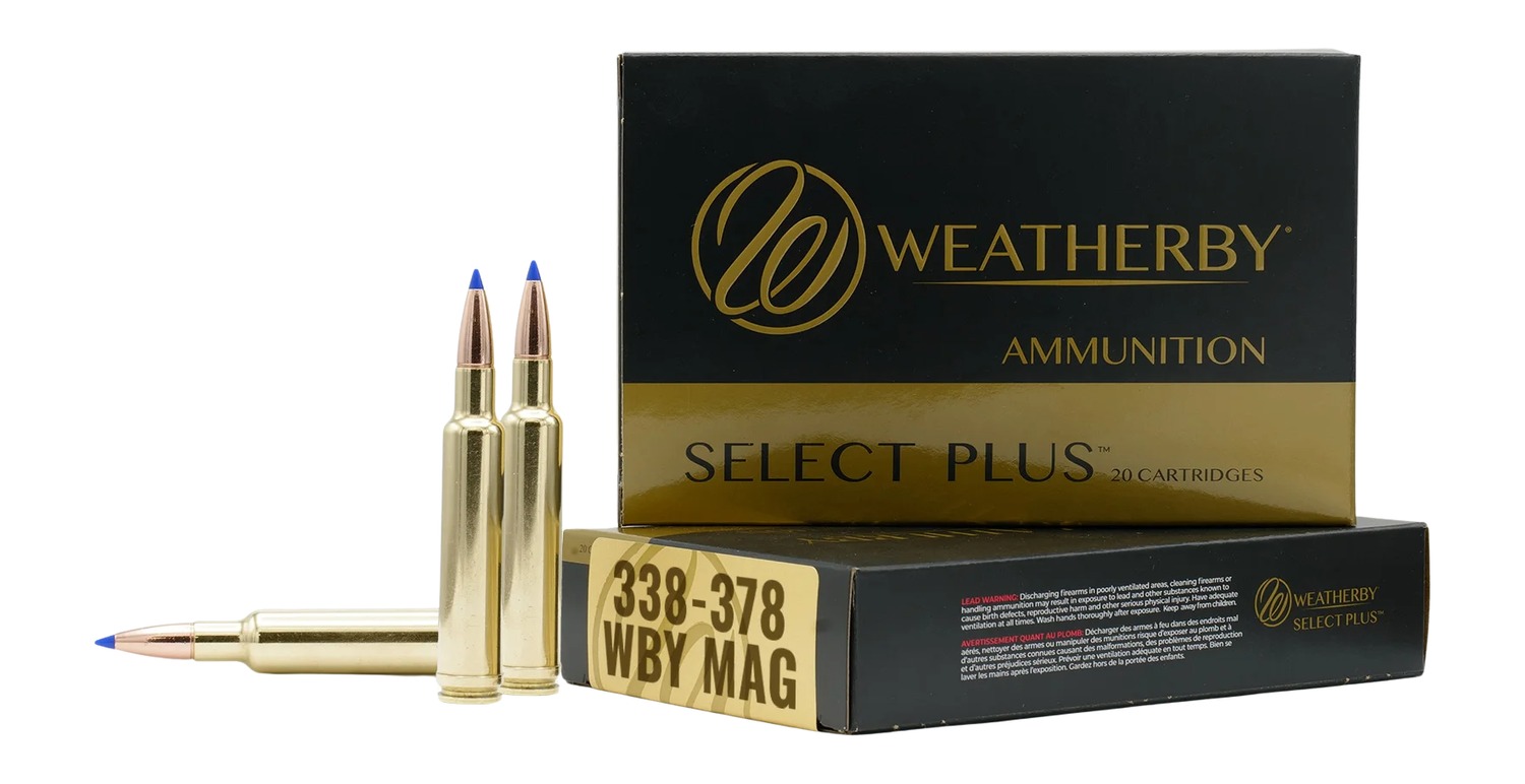 Weatherby M333262HCB 338-378 Wby Mag 262gr Hammer 3500fps 20ct Ammo