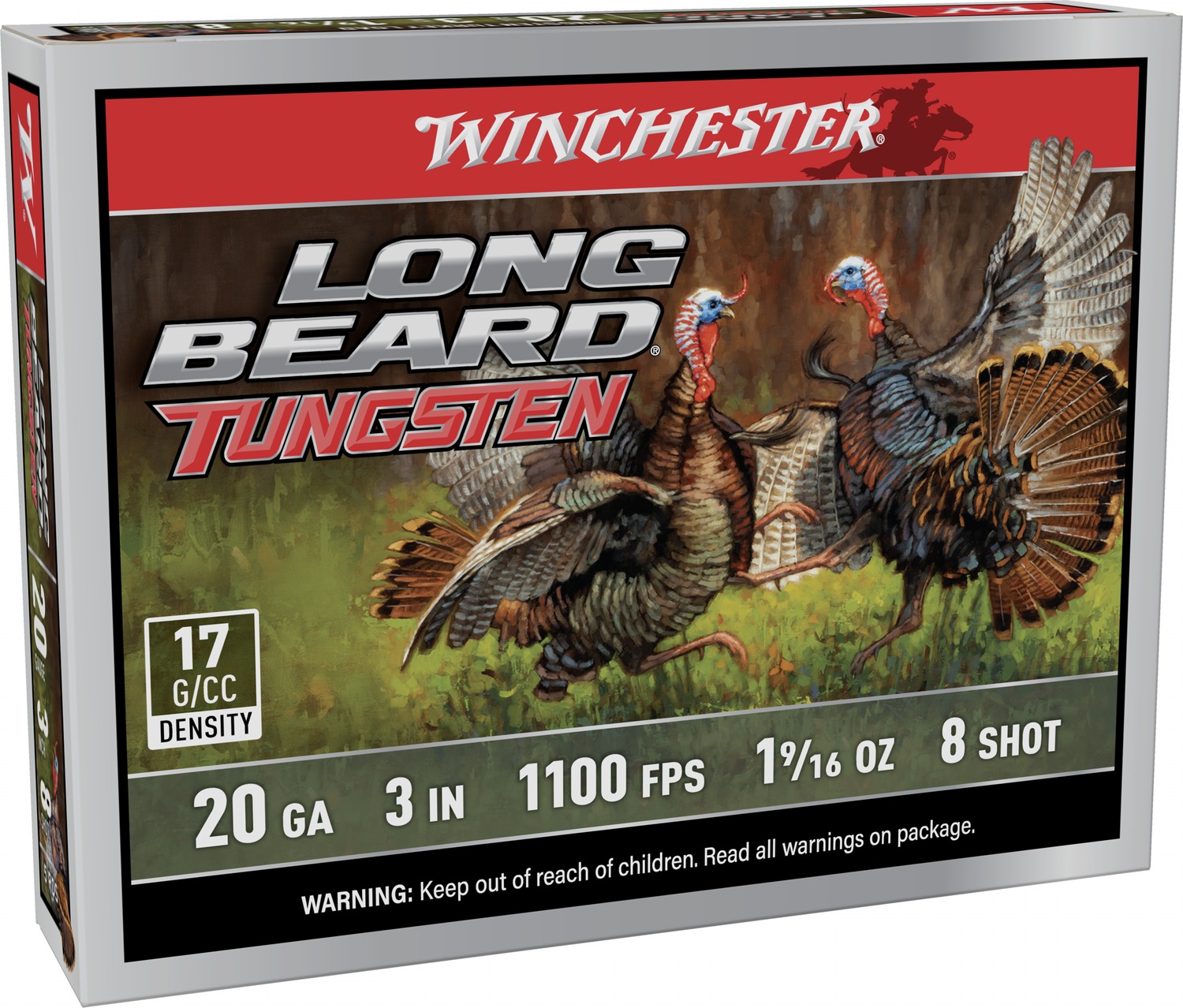WIN LONG BEARD TS17 20GA 3 1-9/16OZ #8 5/10
