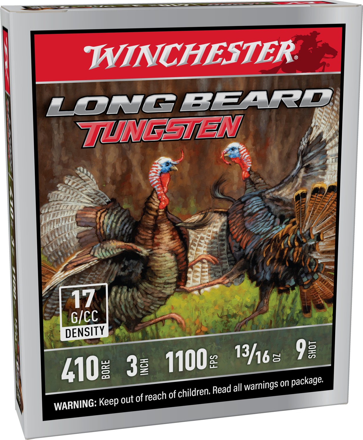 WIN LONG BEARD TS17 410GA 3 13/16OZ #9 5/20 - Winchester - .410 BORE