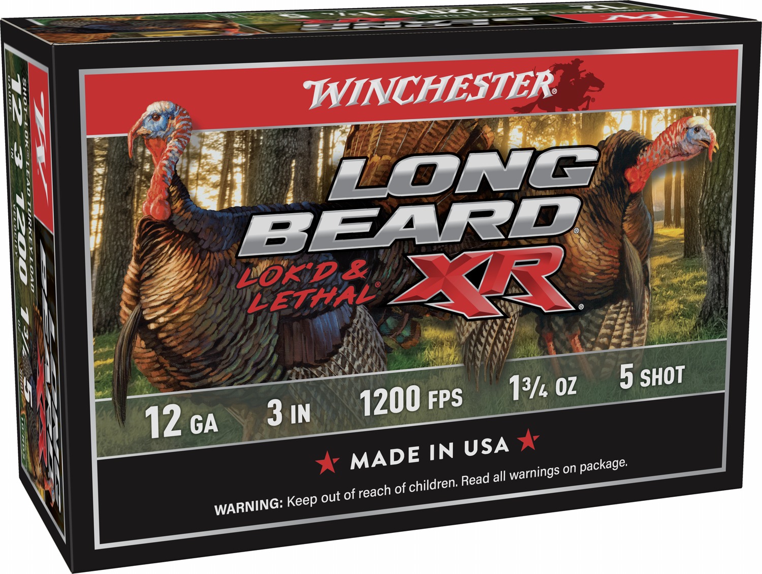 WIN STLB1235N 12G 3 #5 LONGBEARD XR 1-3/4   10/10