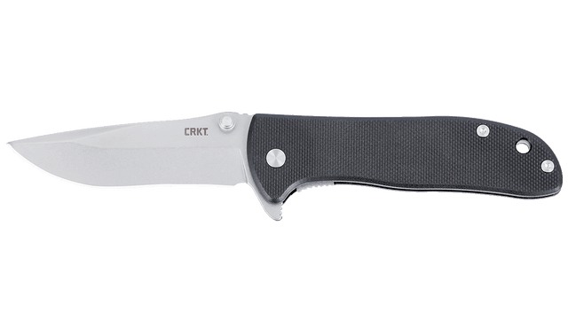 CRKT 6450D2C DRIFTER 2.88 SLVR BLADE BLK