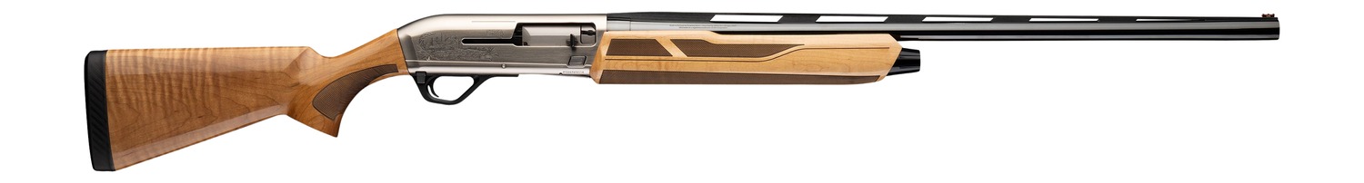 Winchester Repeating Arms 511342391 SX4 Upland Field Full Size 12 Gauge Semi-Auto 3" 4- 2.75" Shells 26" Gloss Blued Vent Rib Barrel, Matte Nickel Aluminum Alloy Receiver, Fixed Gloss AAAA Maple Stock