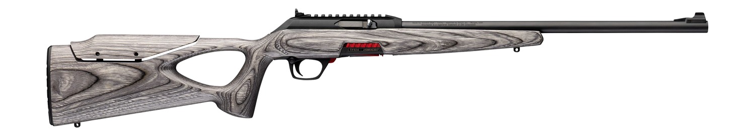 Winchester Repeating Arms 521171102 Wildcat  22 LR 10+1 16.50" Matte Blued Button-Rifled Barrel, Black Composite Receiver w/Picatinny Rail, Gray Thumbhole w/Adjustable Comb Laminate Stock, Ambidextrou