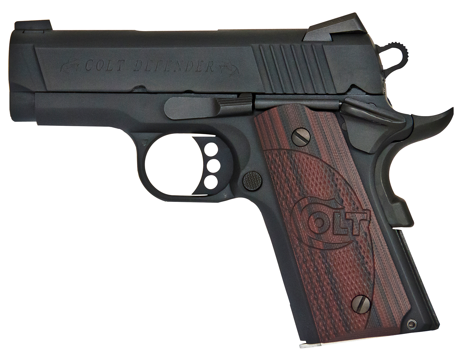 Colt Defender 45 ACP 3 Blued in. – Reliable Pistol 6 Colt Manufacturing Defender, alternate view