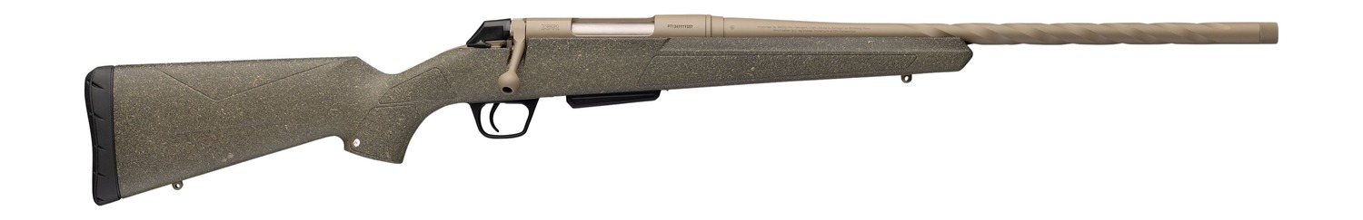 Winchester Repeating Arms 535808296 XPR  350 Legend 4+1 20" Flat Dark Earth Cerakote Steel Spiral Fluted Threaded Barrel & Drilled & Tapped Receiver, Forest Tan Cerakote Fixed Synthetic Stock, Right H