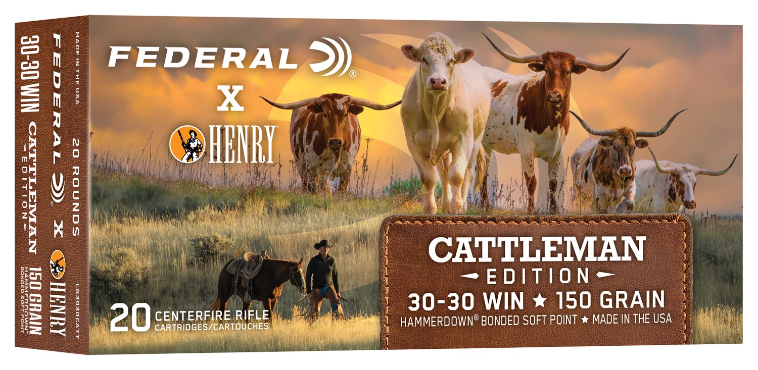 FED 3030 WIN 150GR HAMMERDOWN HENRY CATTLEMENS EDITION 20 LG3030CATT