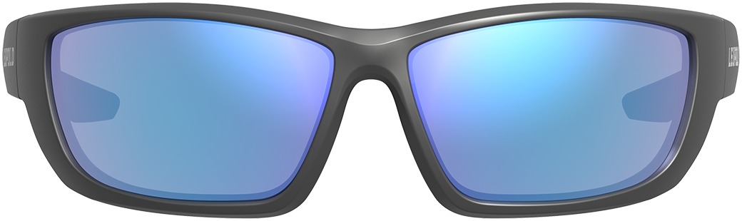 LEU 186746 CHEYENNE   MATTE BLACK     BLUE MIRROR