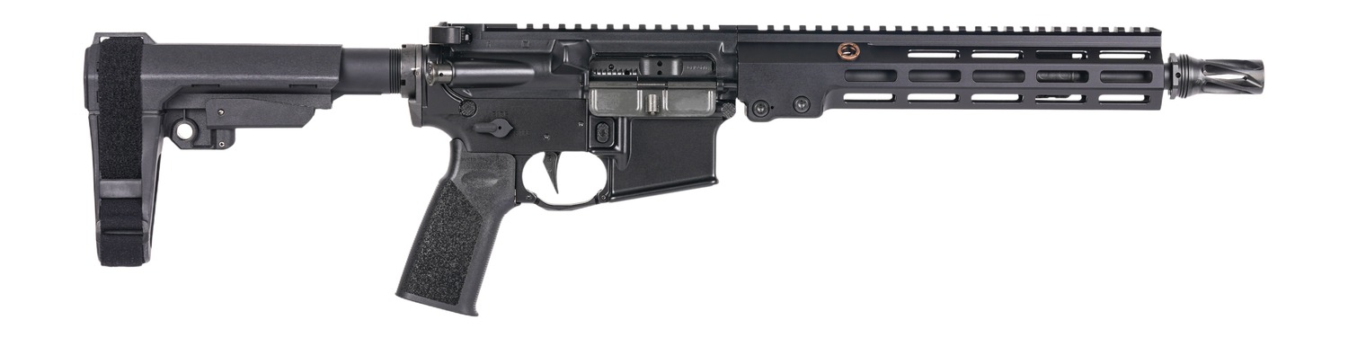 Geissele Automatics 08561B Super Duty MOD1 5.56 NATO No Magazine 11.50" Threaded Barrel, Black Cerakote Aluminum Receiver w/Picatinny Rail, M-LOK Handguard, Black Polymer SB Tactical SBA3 Brace, Mil-S