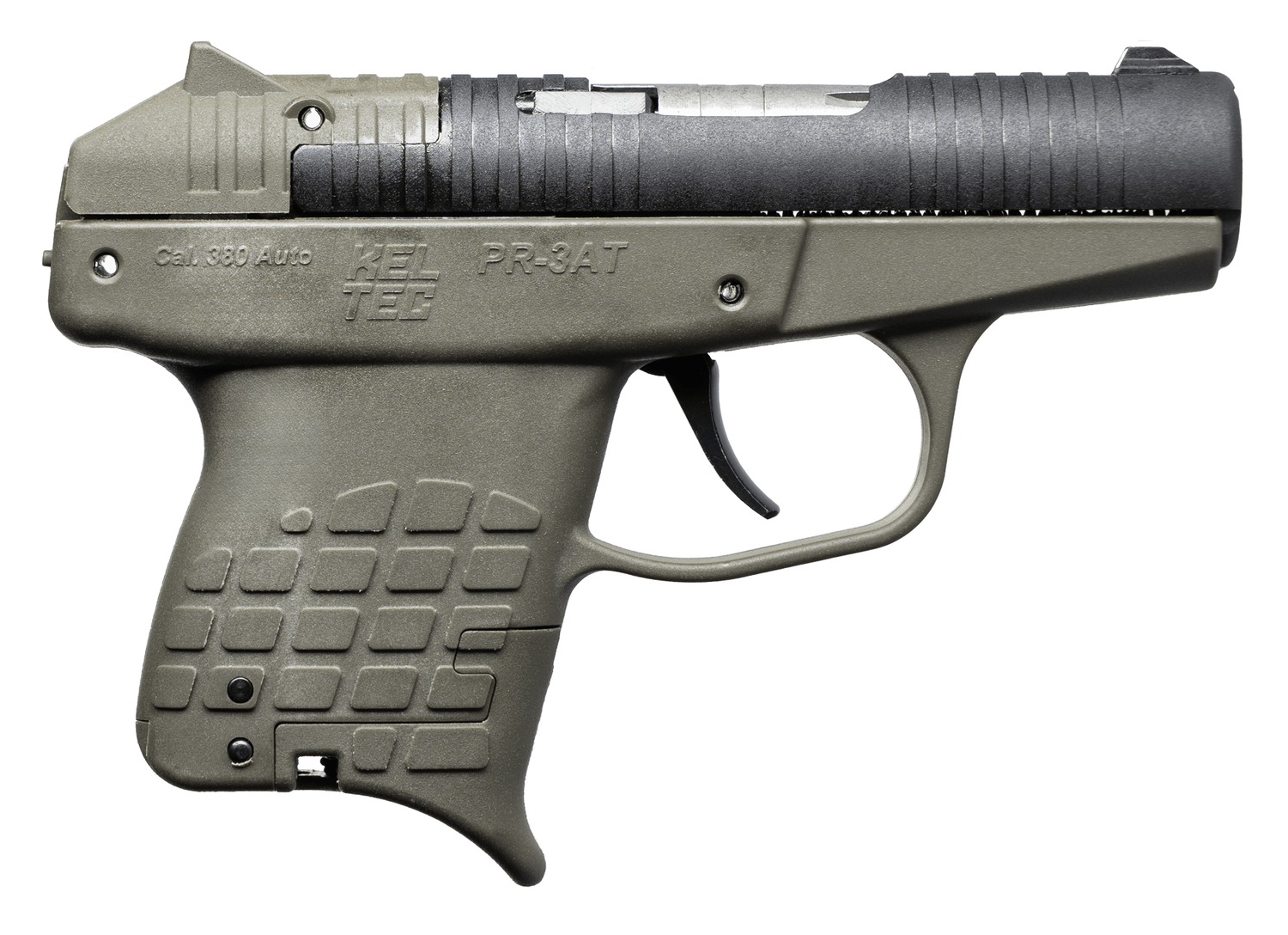 KelTec PR3AT Pistol 380 Auto 2.85 in. Green 10 rd.