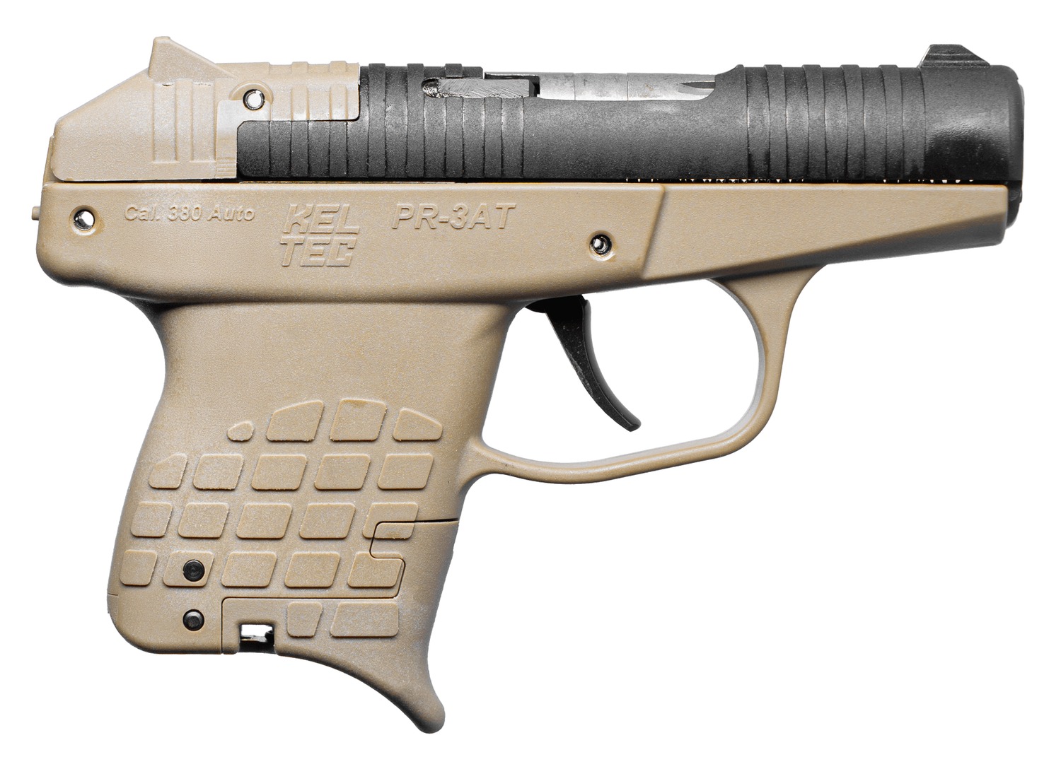 KelTec PR3AT Pistol 380 Auto 2.85 in. FDE 10 rd.