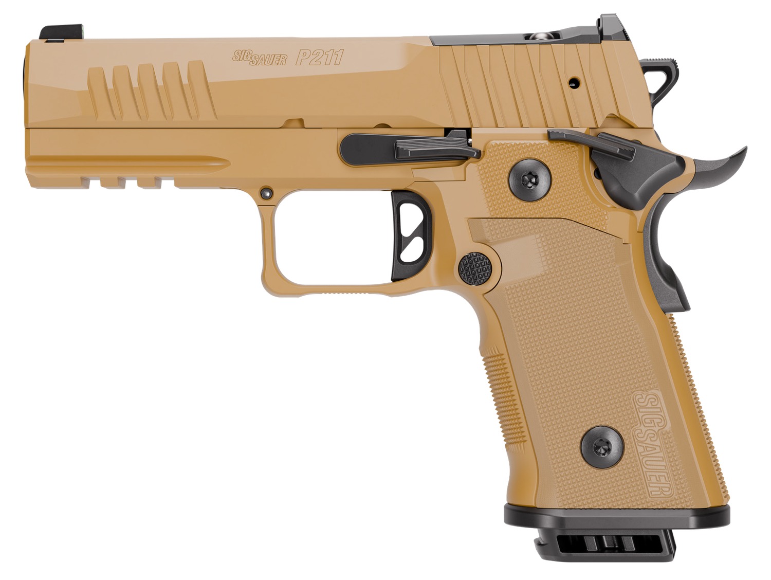SIG SAUER 211CA-9-GT4-COY P211-GT4 9mm 4.2" Bull Barrel Coyote Cerakote Semi-Auto Pistol