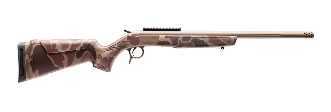 CVA SCOUT SS TD 308WIN 20 FDE/DUCK CAMO