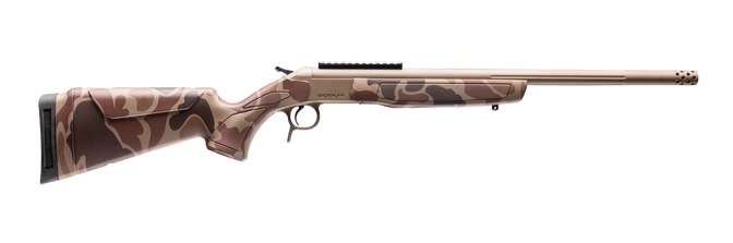 CVA SCOUT SS TD 350 LEGEND 20 FDE/DUCK CAMO