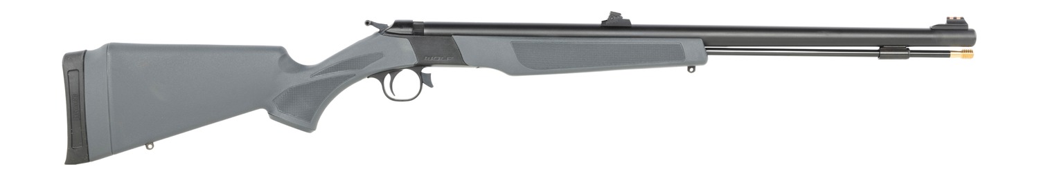 CVA PR2119     WOLF     50 CAL  BLUED/STGRY