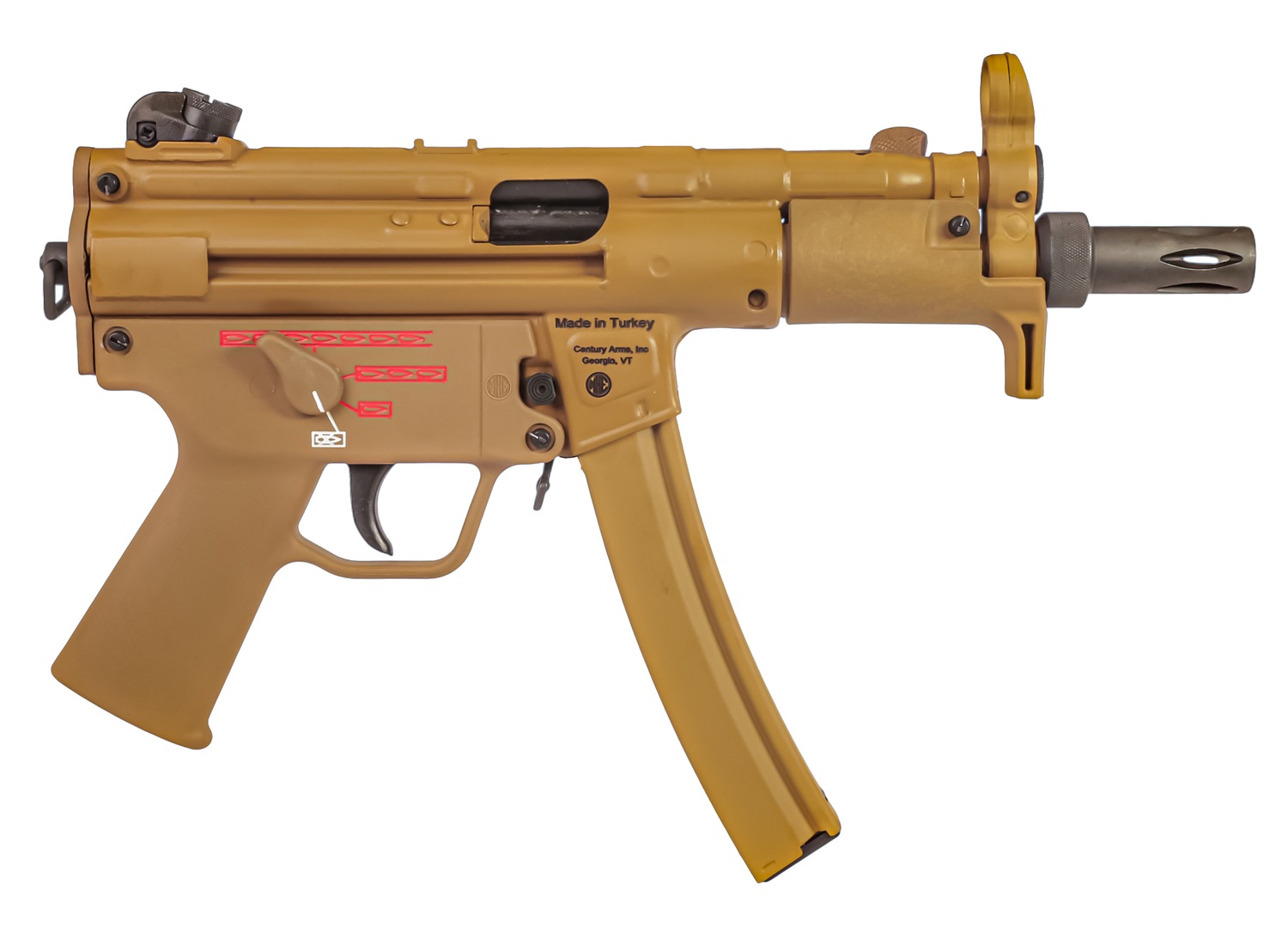 CIA HG6034GB-N   AP5 RAL8000   9MM  8.9 30R FDE