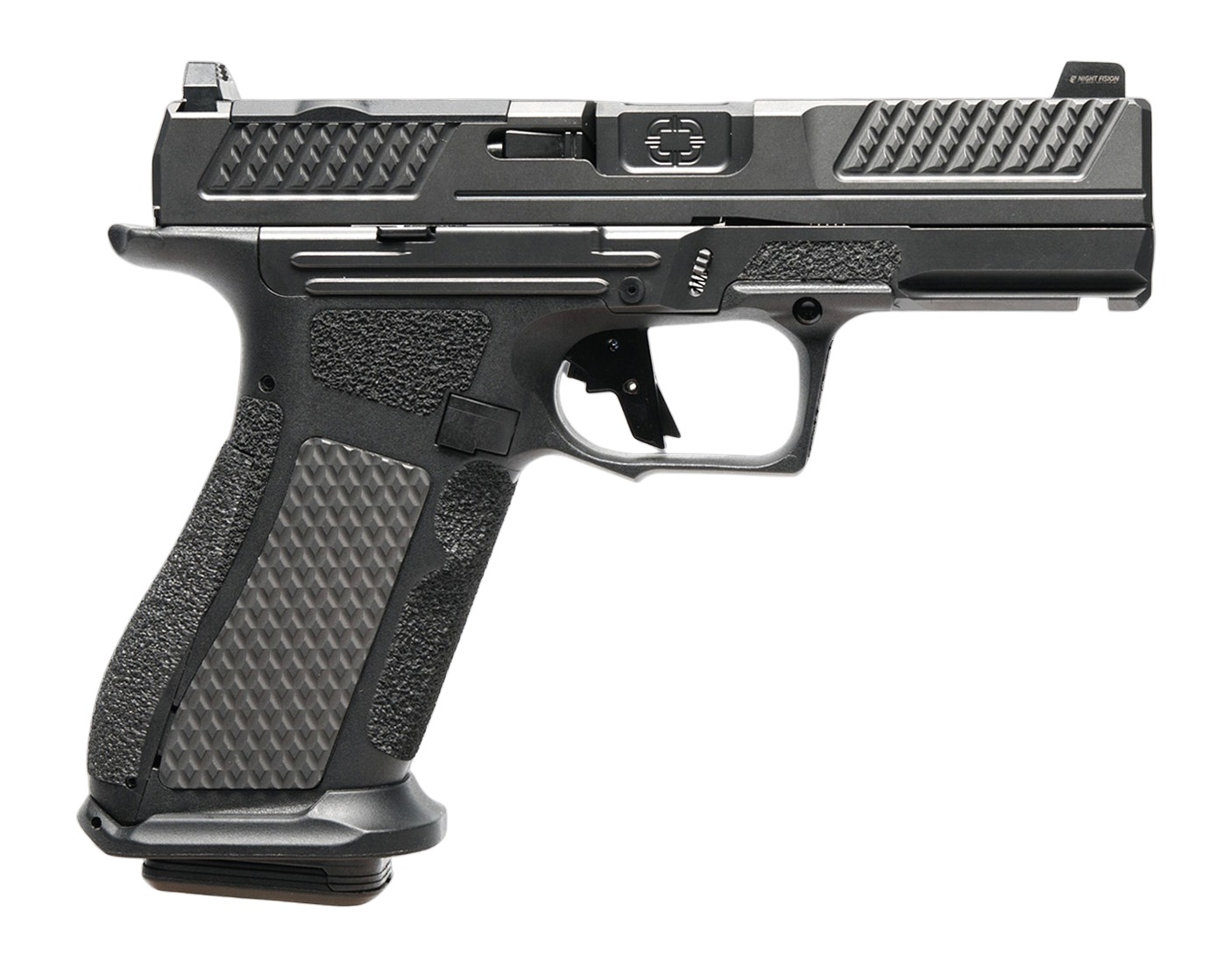 Shadow Systems SS-2140 Axio Pro  9mm Luger 10+1 4.40" Octagon Barrel Black