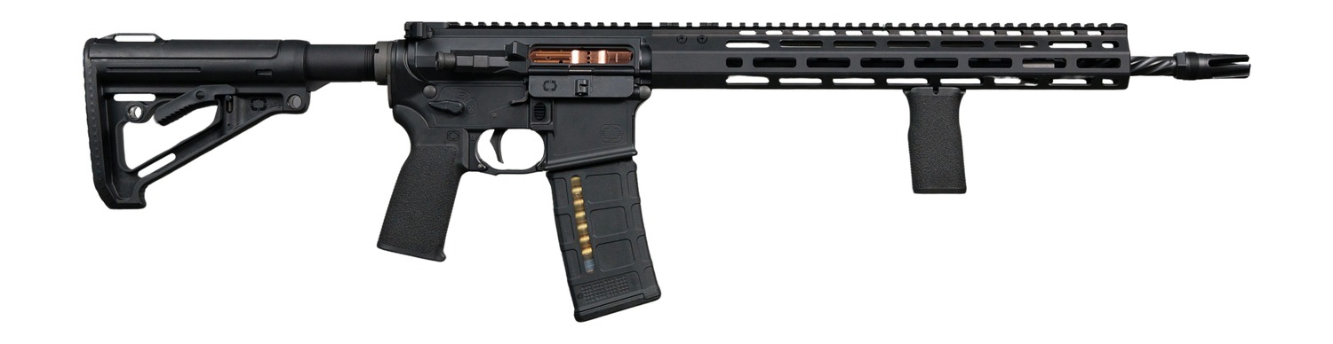 Shadow Systems U526 Rifle 5.56 Nato 16 in. Black w/Ambi & Brnz BCG 30 rd.