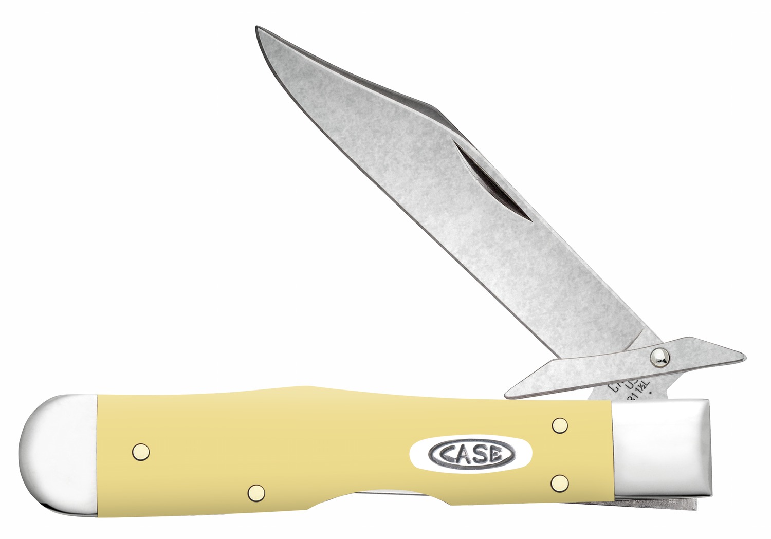 Case Cheetah Cub Yellow Synthetic Knife