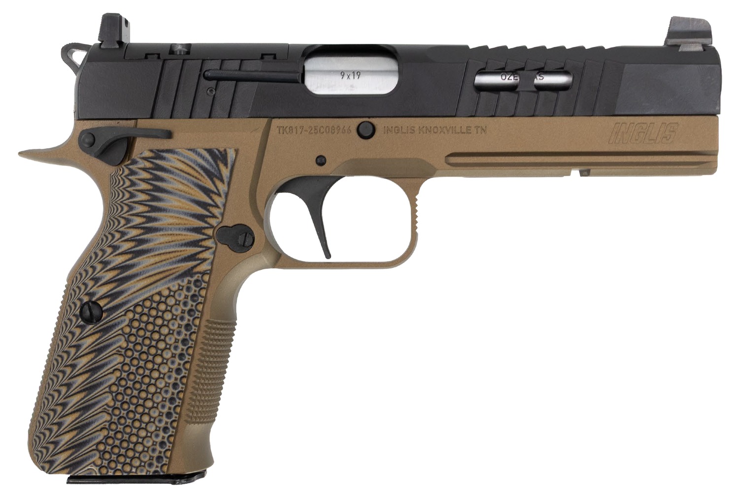Inglis Manufacturing 2035 Semi-automatic Single Action Only Steel Frame