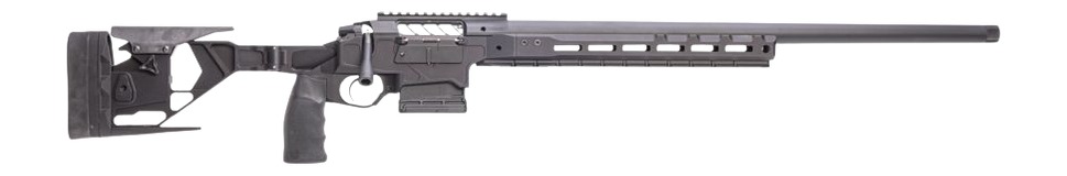 Seekins Precision 11710515F Havak Hit Pro M3 25 Creedmoor 24" Black Heavy Contour Threaded Barrel, Black Armorer Anodized Aluminum Receiver w/Picatinny Rail, Arca Rail Forend, Adjustable Folding Black