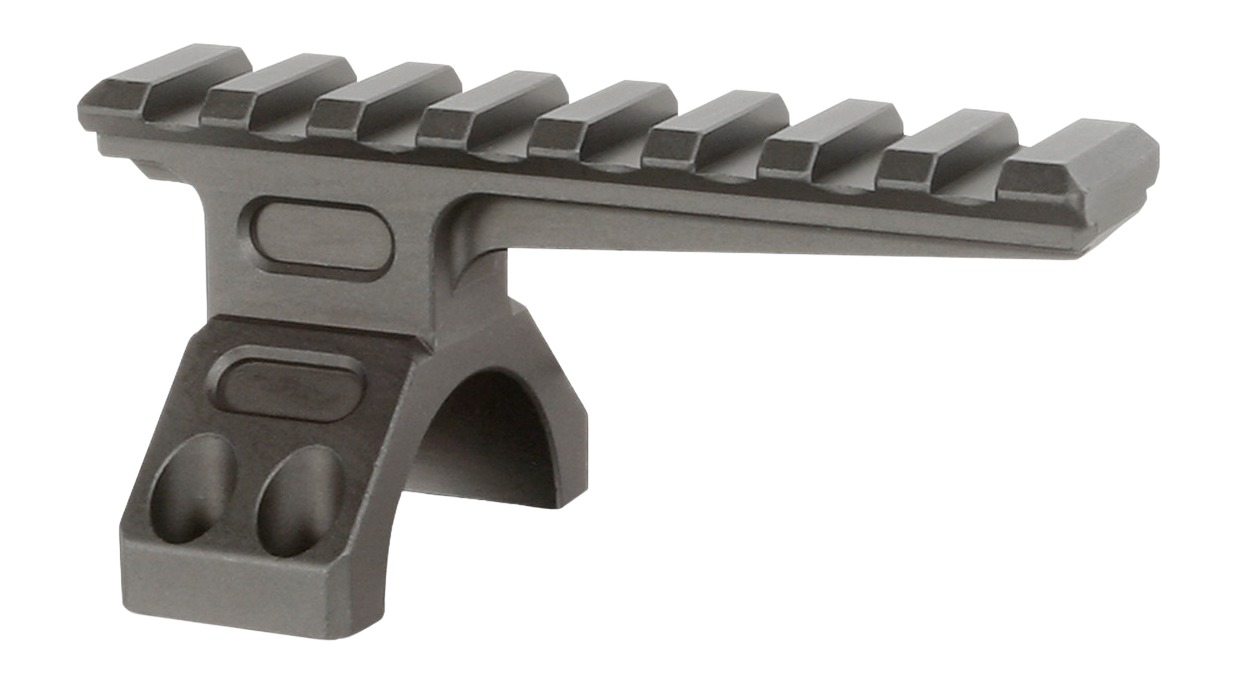 MIDWEST MK2 30MM RAILED CAP BLK - Midwest Industries
