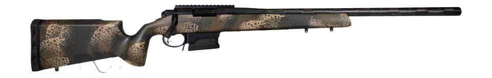 Franklin Armory 2010000BLK Prevail  308 Win 24" Carbon- Ceramic Wrapped Barrel, Picatinny Rail Receiver, Carbon Fiber Stock