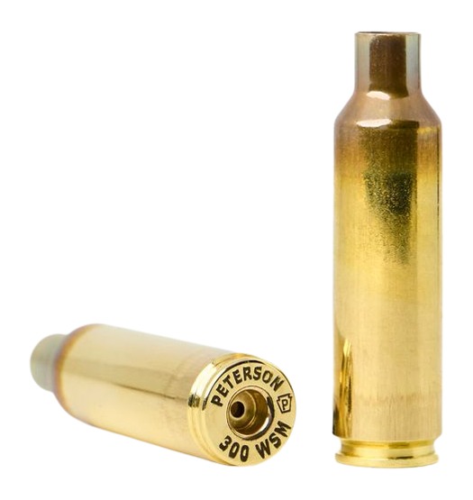 PETERSON UNPRIMED CASES 300 WSM 50PACK