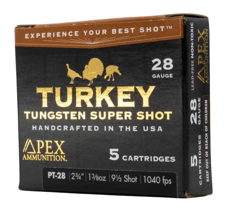 APEX AMMO PT28-9     28G      1-1/2 9         5/10