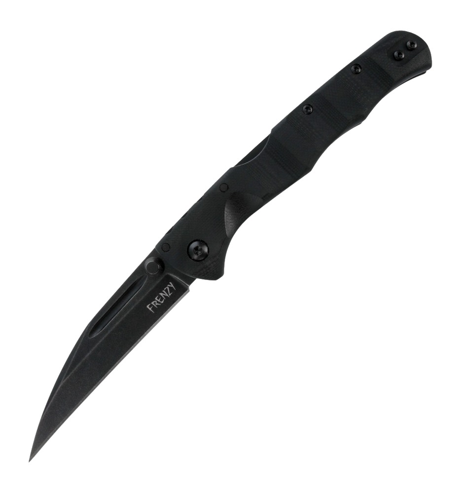 Cold Steel CS-FL-35FRN-BKBK Frenzy II Folding Knife 3.5" 3V Sheepsfoot Blade - Cold Steel, Inc.