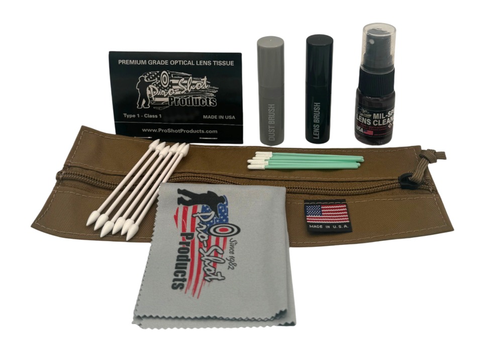 Pro-Shot LCK Lens Cleaning Kit in Tactical Pouch