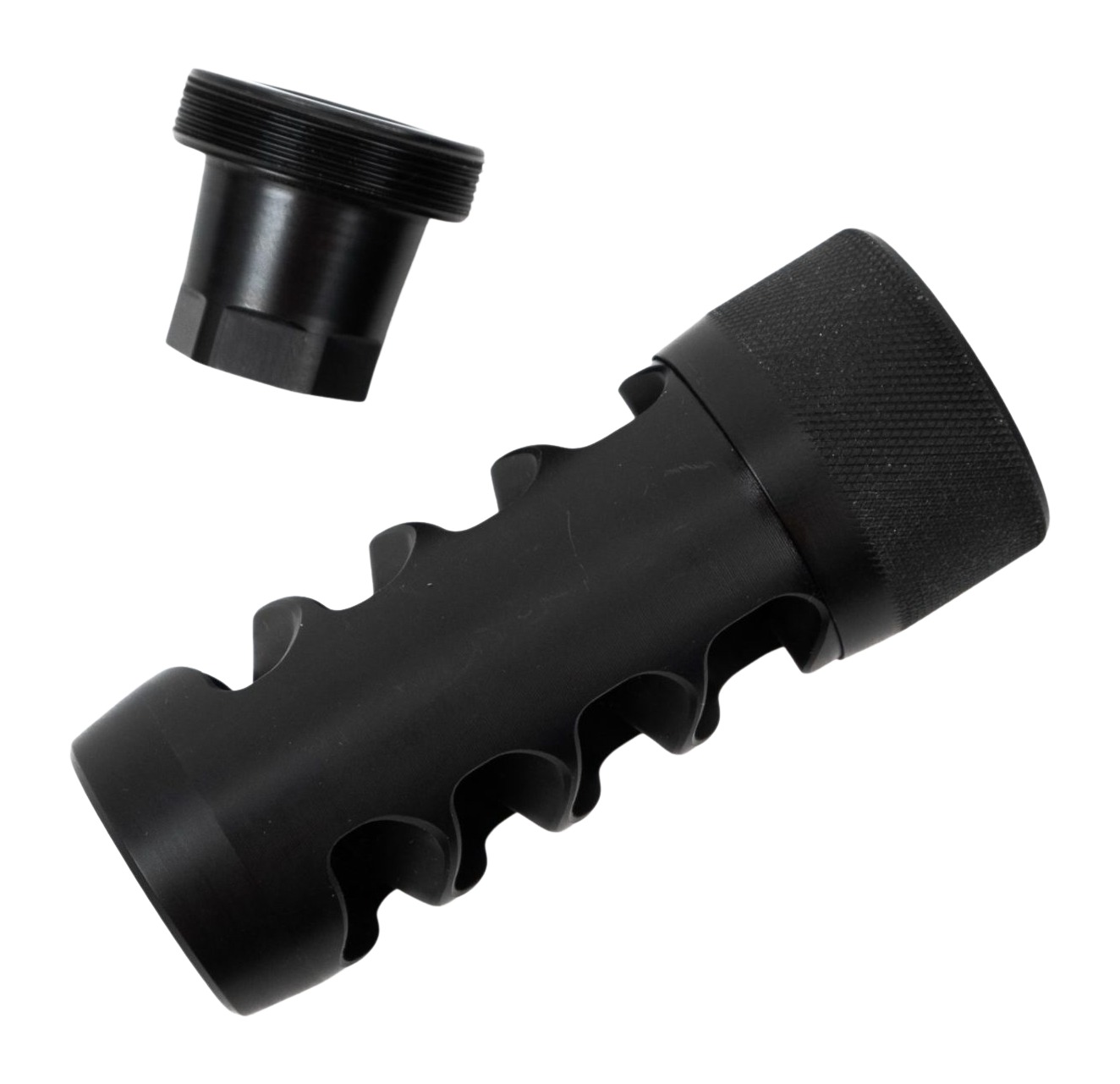 Area 419 Hellfire Muzzle Brake 7mm/308 - 4-Port Recoil Reduction Design - Area 419 - 30cal