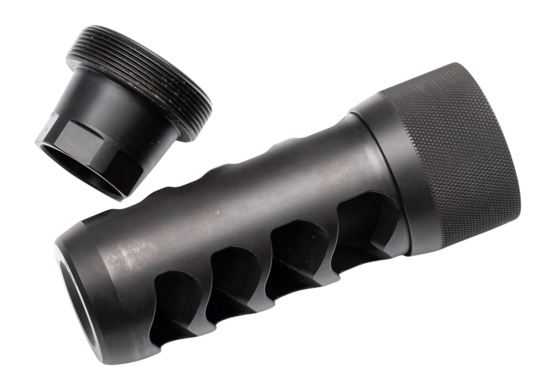 Area 419 419-SW-375-BN-3424 Sidewinder Muzzle Brake 357 Cal Black Nitride