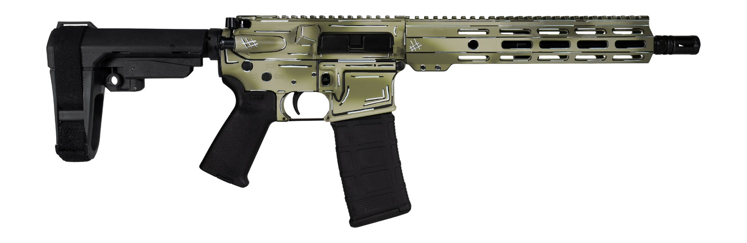 SHARK COAST SCC07107ANOD-P   ANIME 15 OD AR PISTOL