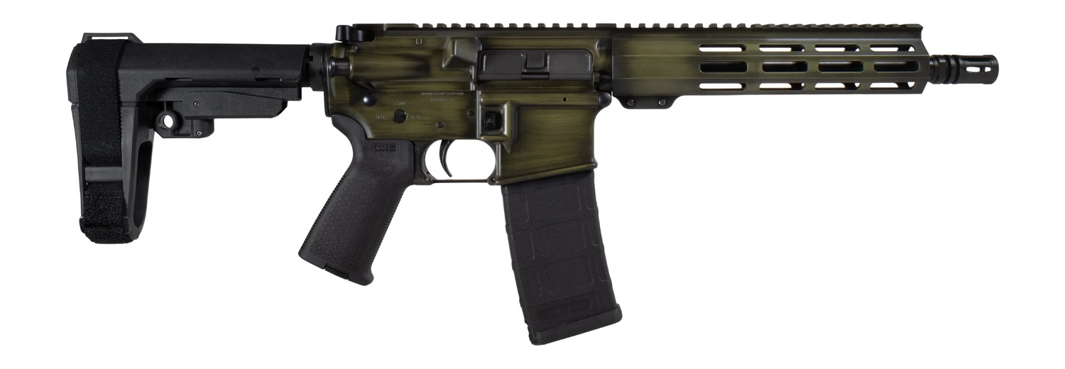 SHARK COAST SCC07183GRNBW-P GREEN DISTRESSED AR