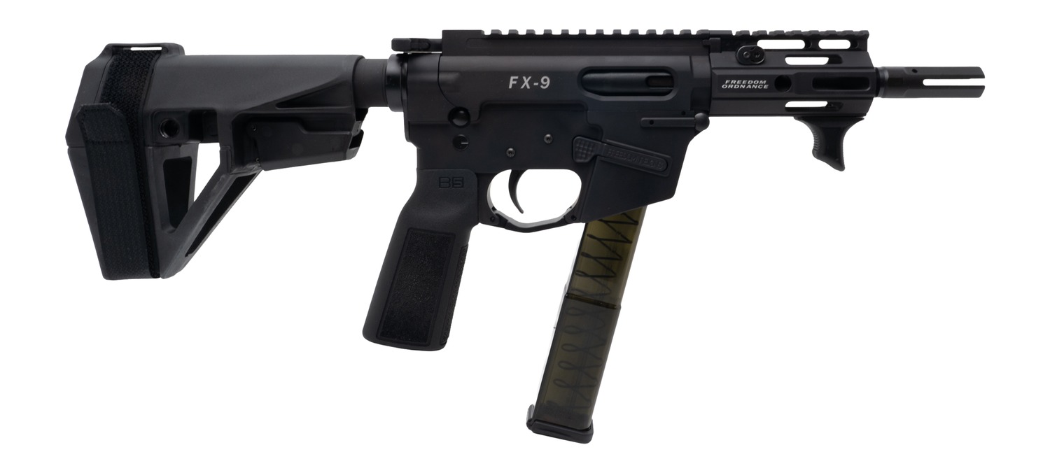 FREEDOM ORDNANCE FX9P4E-BLK   9MM 4   SBA5 BRACE