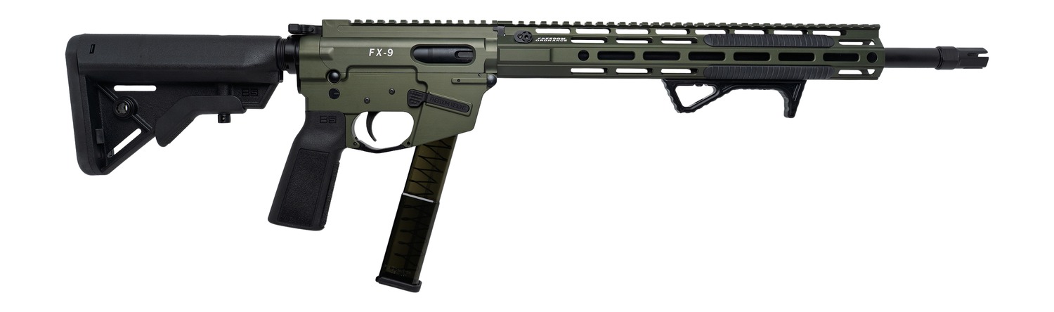 FREEDOM ORDNANCE FX9R16E-ODG  9MM 16  B5 BRAVO
