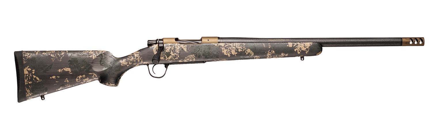 Christensen Arms 801-060081-00 Ridgeline FFT TI Full Size 25 Creedmoor 4+1 20" Carbon Fiber Threaded Barrel. Burnt Bronze Cerakote Titanium Drilled & Tapped Receiver, Carbon w/Green & Tan Accents Fixe