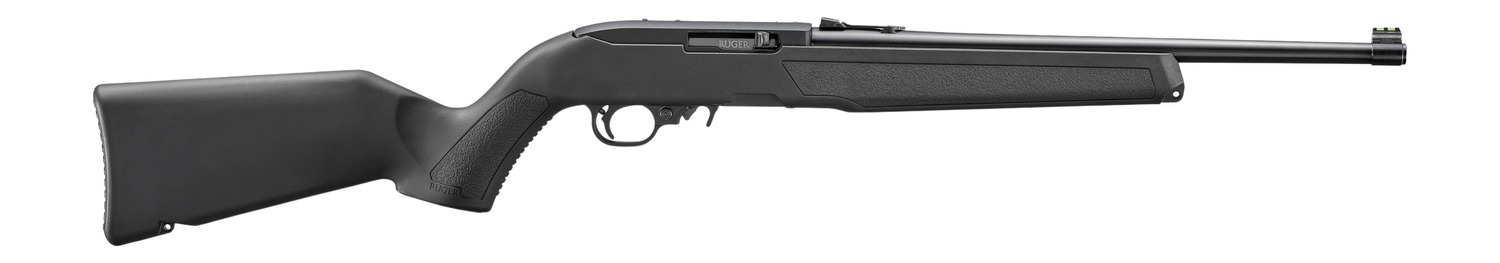 Ruger 32012 10/22  22 LR 10+1 16.12"" Satin Black Black Alloy Steel Barrel &  Receiver w/Scope Rail, Black Fixed w/M-LOK Synthetic Stock