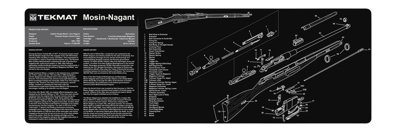 TEKMAT TEK-R36-MOSIN        36X12 MOSIN NAGANT