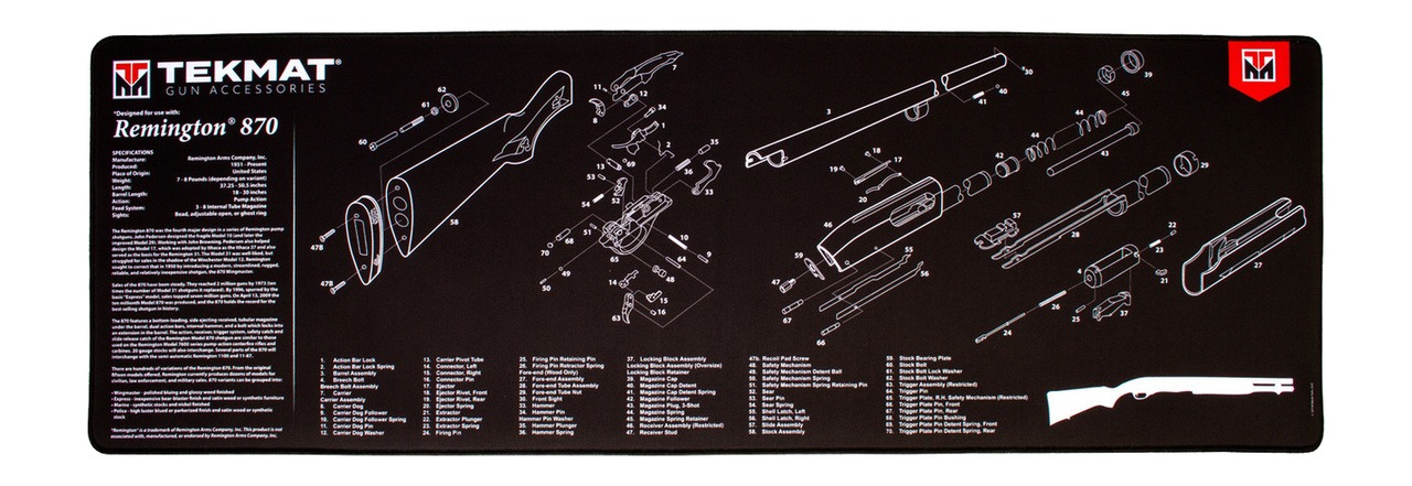 TEKMAT TEK-R44-REM-870      44X15 ULTRA REM 870