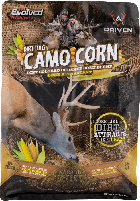 EVOLVED EVL-EVO20725 DIRT BAG CAMO CORN/5LB